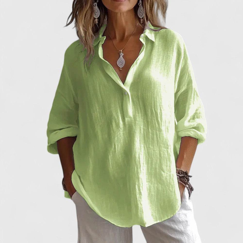 Brielle - elegant blouse — view 2