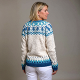 Brielle - retro Icelandic cardigan — view 3