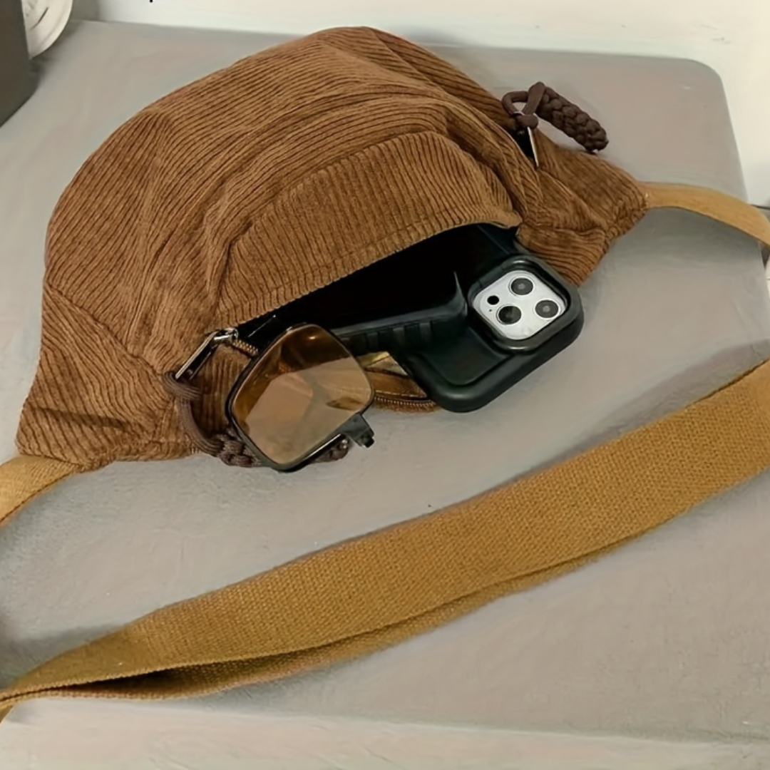 Brooke - corduroy shoulder bag — view 11