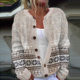 Brooke - Retro Icelandic Cardigan — view 2