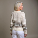 Brooke - Retro Icelandic Cardigan — view 3