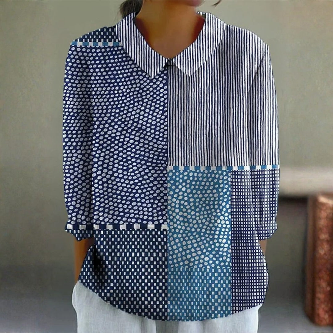 Brooklyn Patchwork Blouse — view 1