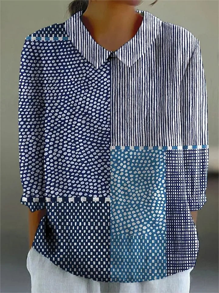 Brooklyn Patchwork Blouse — view 2