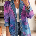 Brooklyn - Retro Floral Art Jacket — view 1