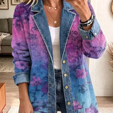Brooklyn - Retro Floral Art Jacket — view 1