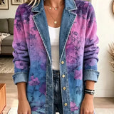 Brooklyn - Retro Floral Art Jacket — view 2
