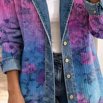 Brooklyn - Retro Floral Art Jacket — view 3