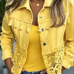 Brooklyn - Fringe and Lace Coat — view 1