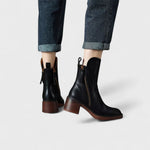 Carina - leather ankle boots — view 3