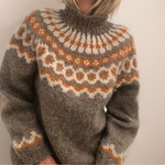 Carla - Retro Knitted Sweater — view 1
