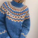 Carla - Retro Knitted Sweater — view 3