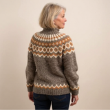 Carla - Retro Knitted Sweater — view 8
