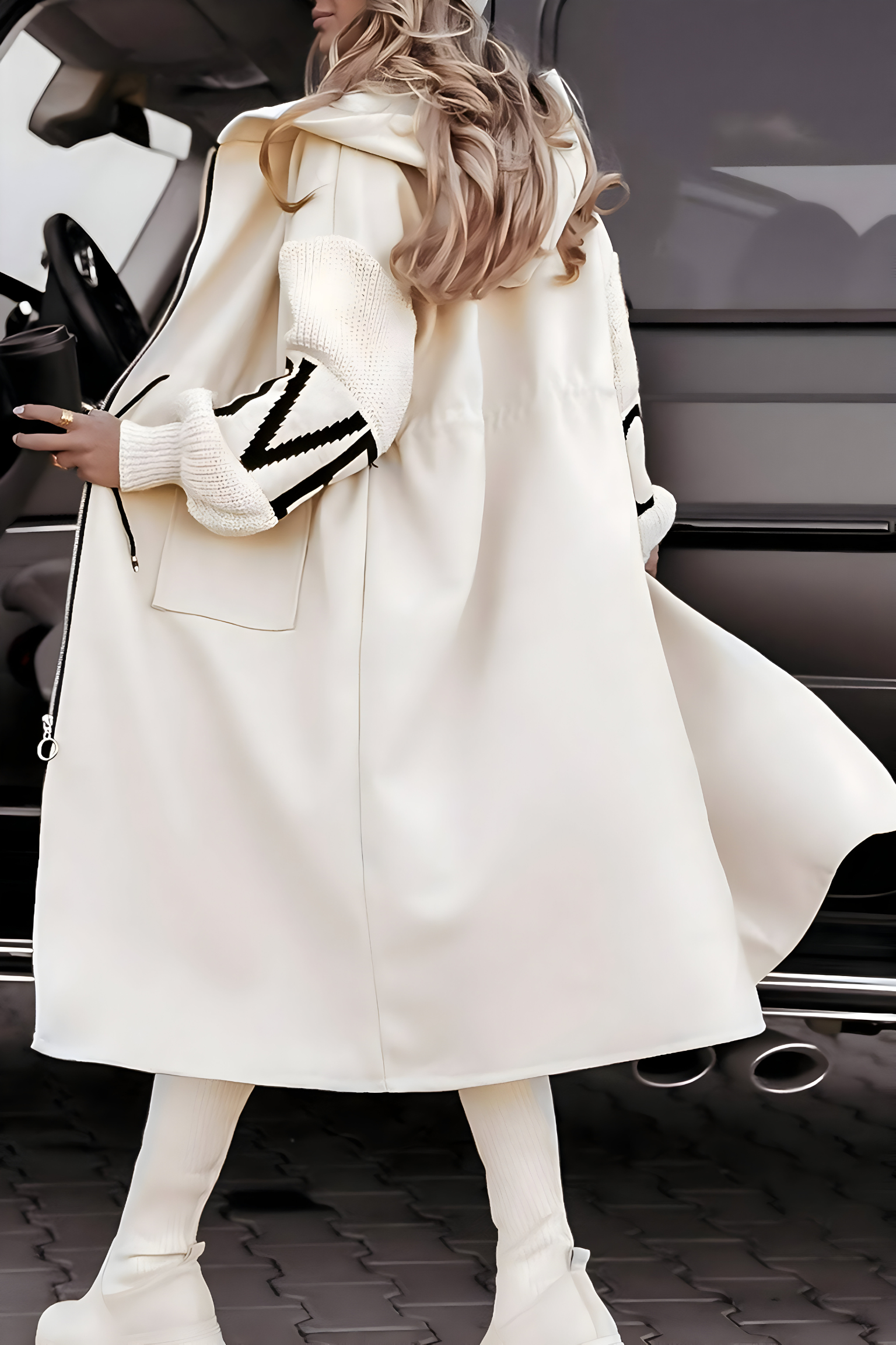 Carmen - stylish hooded jacket — view 4