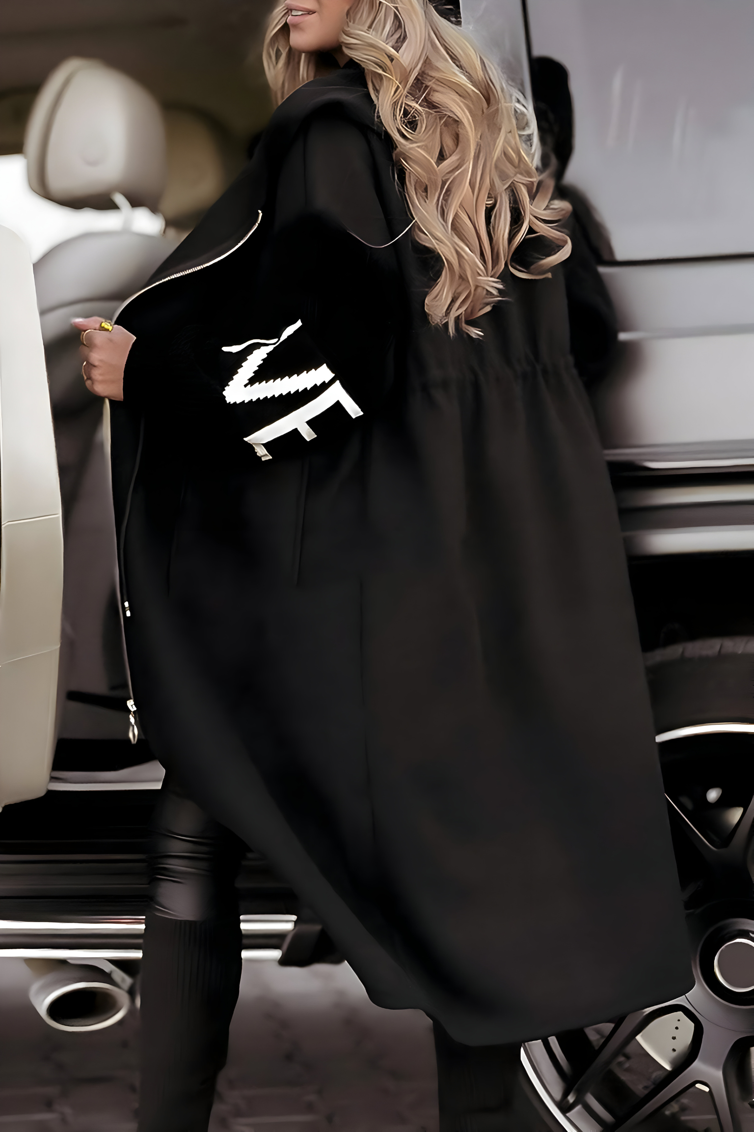 Carmen - stylish hooded jacket — view 6