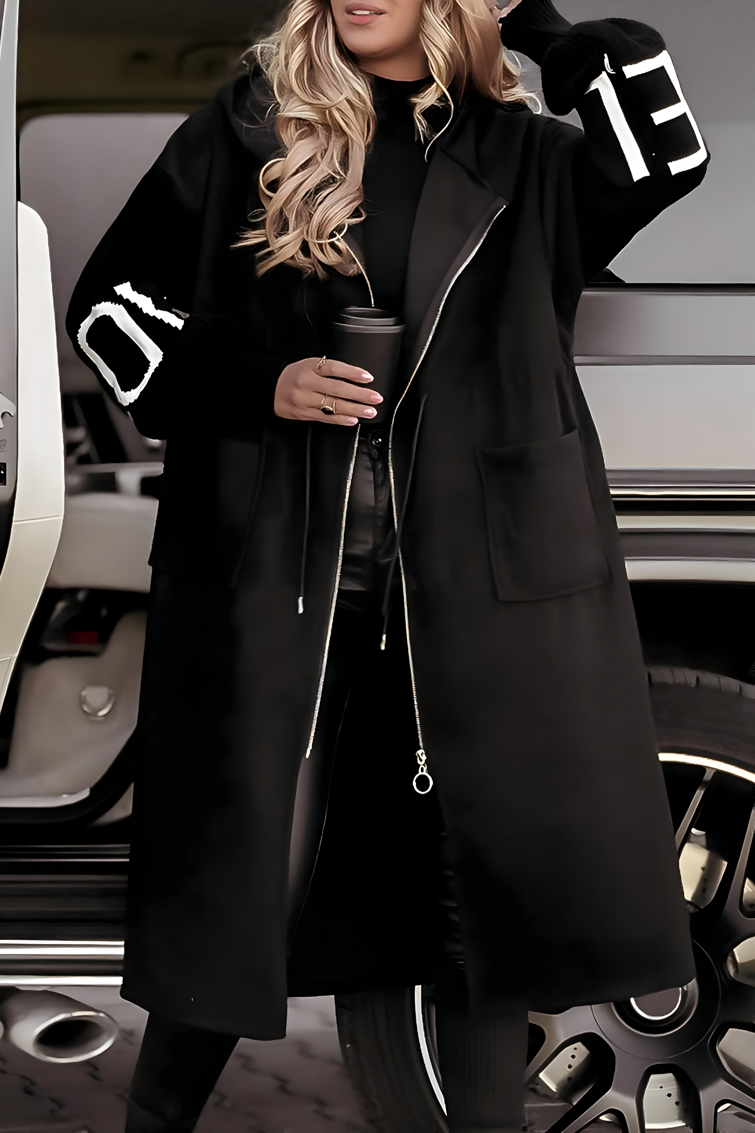 Carmen - stylish hooded jacket — view 7