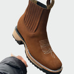 Carola - leather cowboy boots — view 1