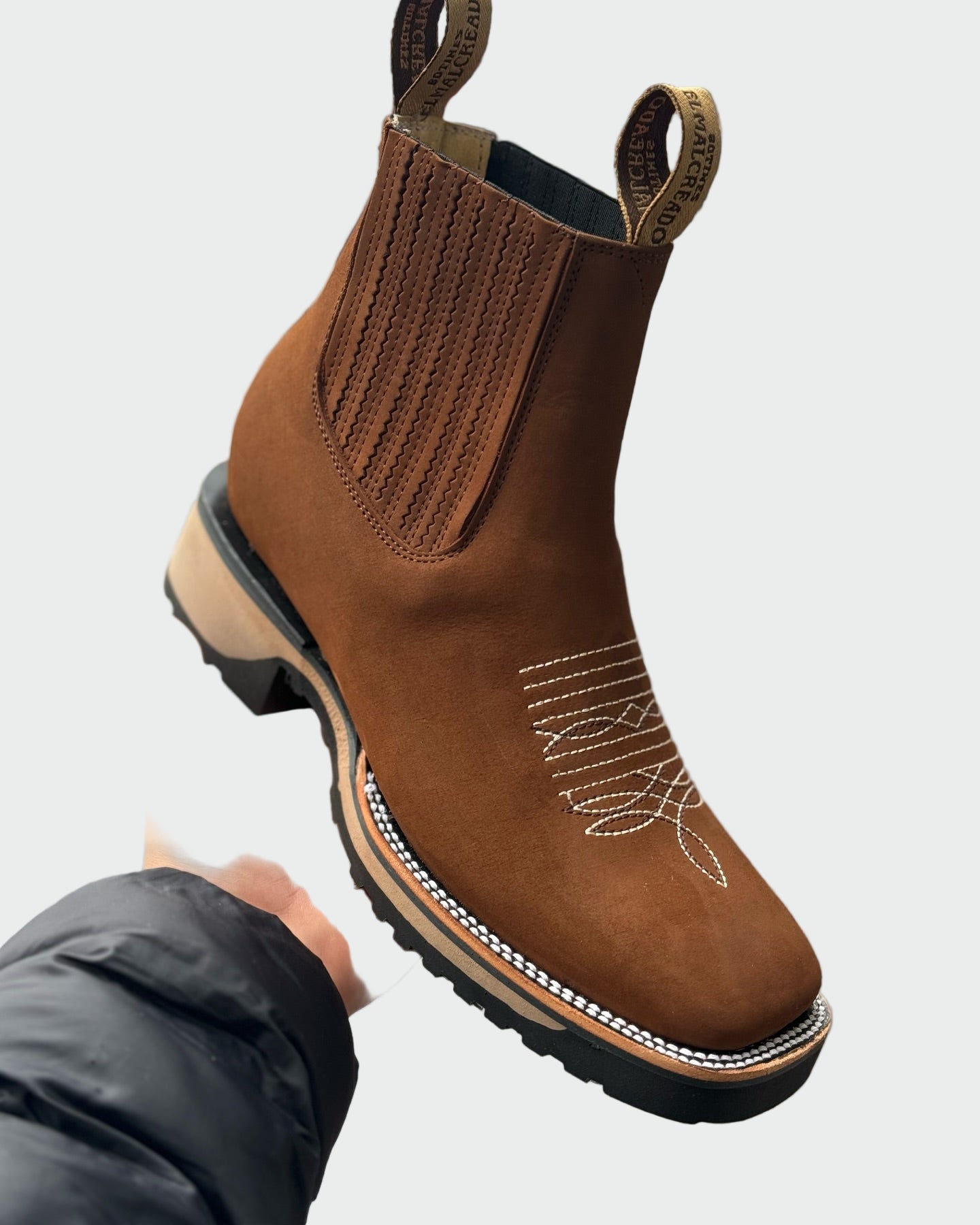 Carola - leather cowboy boots — view 1