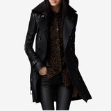 Carolina - elegant leather jacket — view 1