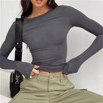 Caroline - women's minimalist casual top — view 3