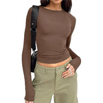 Caroline - women's minimalist casual top — view 9