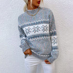 Caroline - Retro Knitted Sweater — view 1