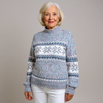Caroline - Retro Knitted Sweater — view 5