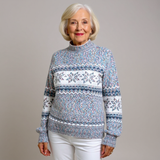 Caroline - Retro Knitted Sweater — view 5