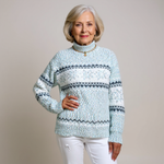 Caroline - Retro Knitted Sweater — view 6