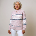Caroline - Retro Knitted Sweater — view 7