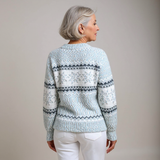 Caroline - Retro Knitted Sweater — view 10