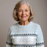 Caroline - Retro Knitted Sweater — view 14