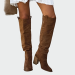 Caroline - knee-high leather boots — view 1
