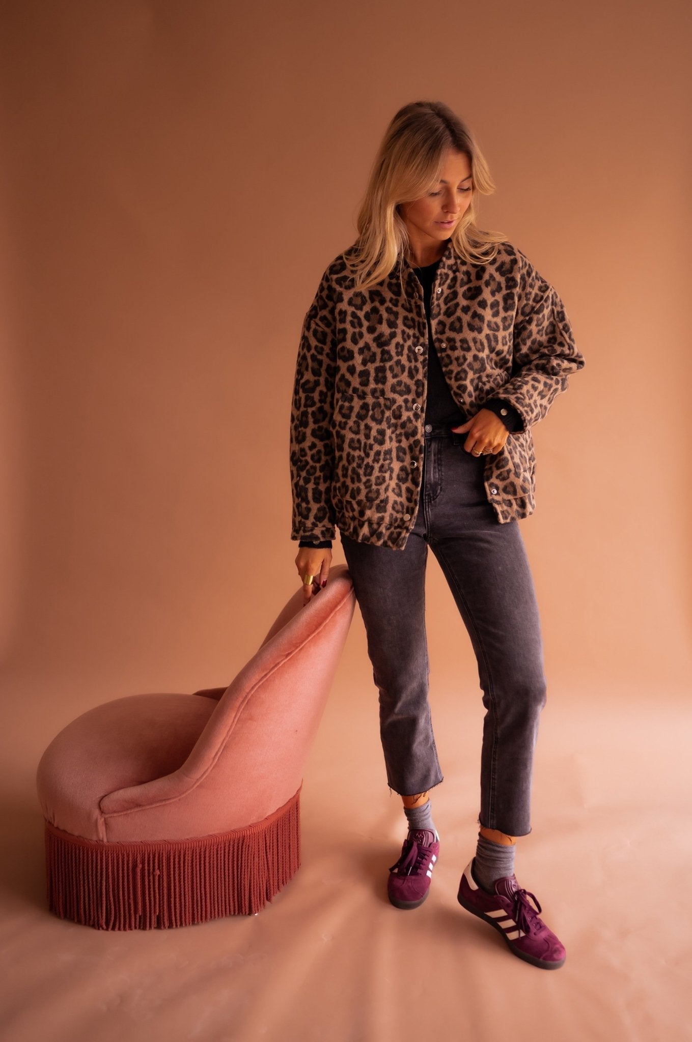 Cassandra - Fashionable eye-catching jacket — view 6