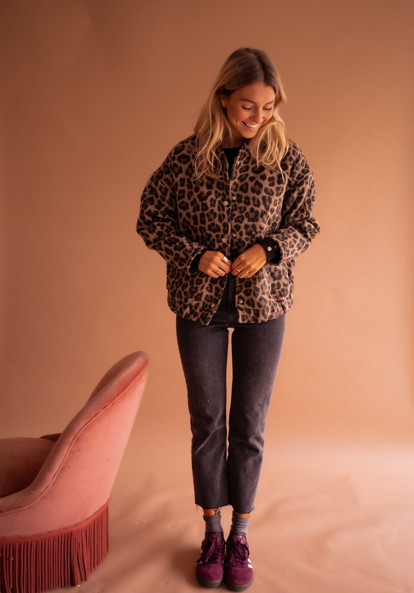 Cassandra - Fashionable eye-catching jacket — view 10