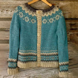 Cassandra - Retro Knit Cardigan — view 1