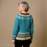 Cassandra - Retro Knit Cardigan — view 3