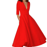 Cassidy - Women's Midi Dress — view 3
