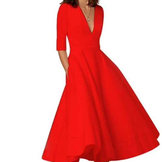 Cassidy - Women's Midi Dress — view 3