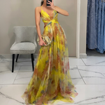 Catalina - maxi dress with floral print — view 4