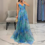 Catalina - maxi dress with floral print — view 7