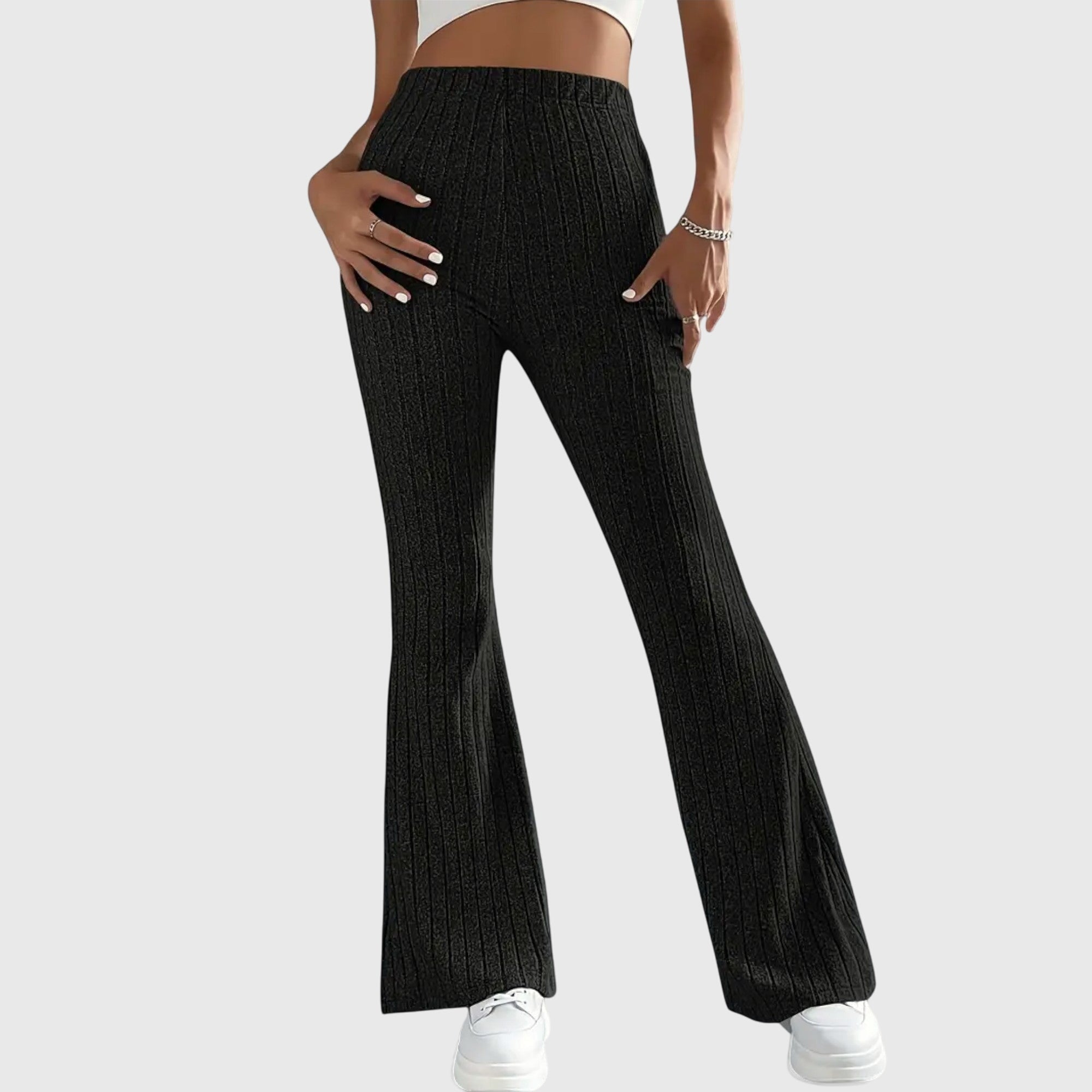 Cecilia - elegant women's trousers — view 2