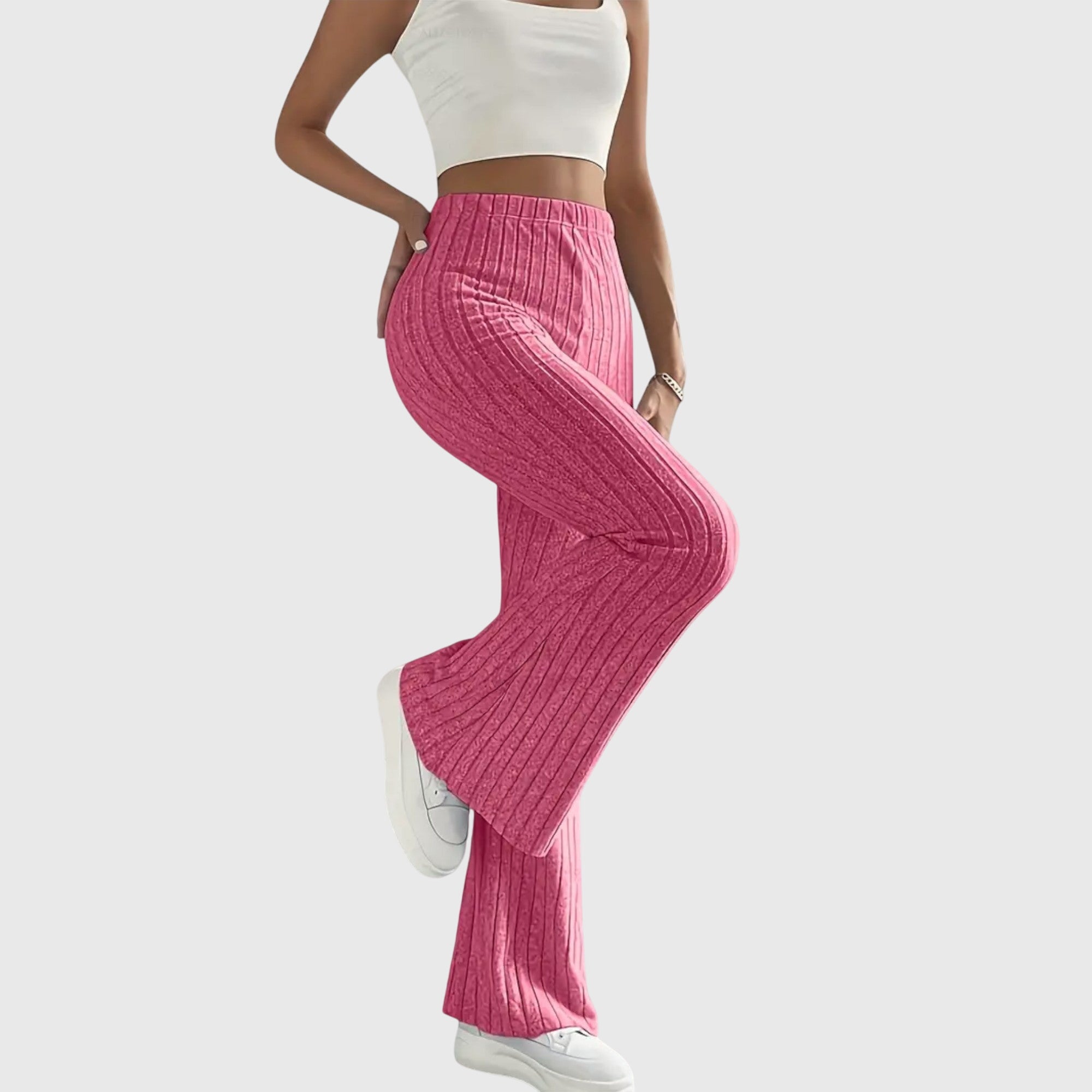 Cecilia - elegant women's trousers — view 19