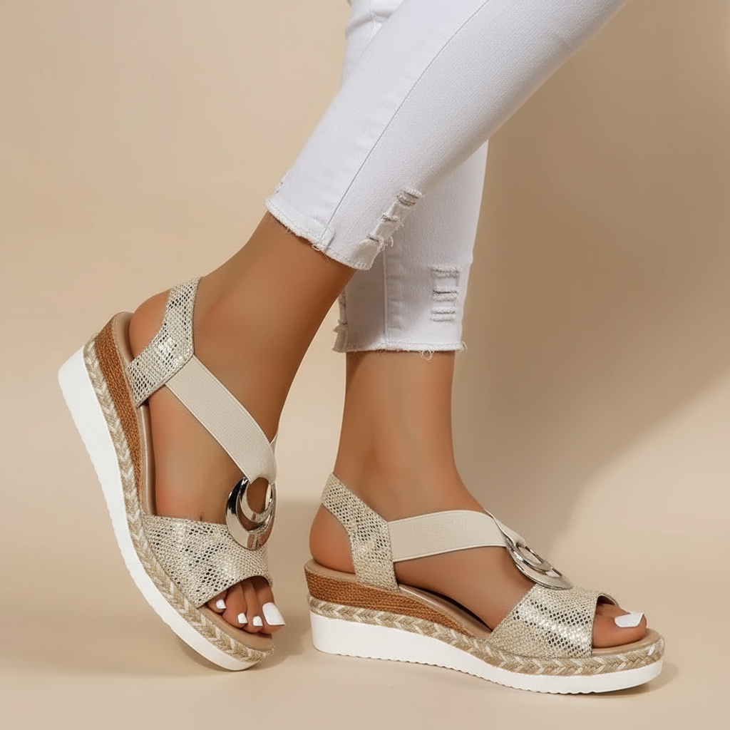 Cecilia - elegant platform sandals — view 1