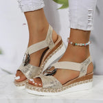 Cecilia - elegant platform sandals — view 6