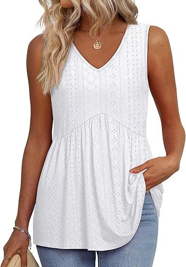 Cecilia - loose fit sleeveless top — view 2