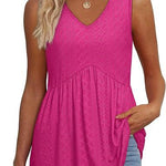 Cecilia - loose fit sleeveless top — view 5