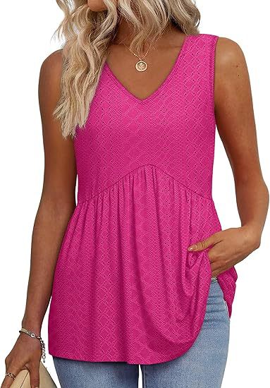 Cecilia - loose fit sleeveless top — view 5