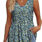 Cecilia - loose fit sleeveless top — view 6