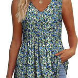 Cecilia - loose fit sleeveless top — view 6