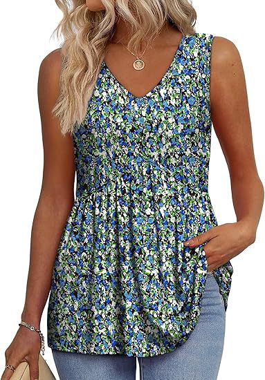 Cecilia - loose fit sleeveless top — view 6